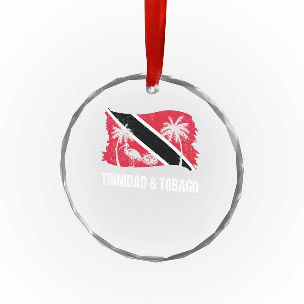 Trini Pride Crystal Glass Ornament Caribbean Trinidad And Tobago Flag TS10 Print Your Wear