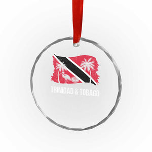 Trini Pride Crystal Glass Ornament Caribbean Trinidad And Tobago Flag TS10 Print Your Wear
