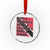 Trini Pride Crystal Glass Ornament Trinidad and Tobago National Food TS10 Transparent Glass 3'' Circle Print Your Wear
