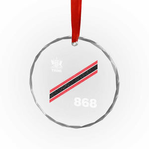 Trinidad and Tobago Flag Crystal Glass Ornament 868 Trini Soccer Fan TS10 Print Your Wear