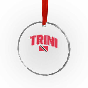 Trinidad and Tobago Flag Crystal Glass Ornament Trini Pride Vintage TS10 Print Your Wear