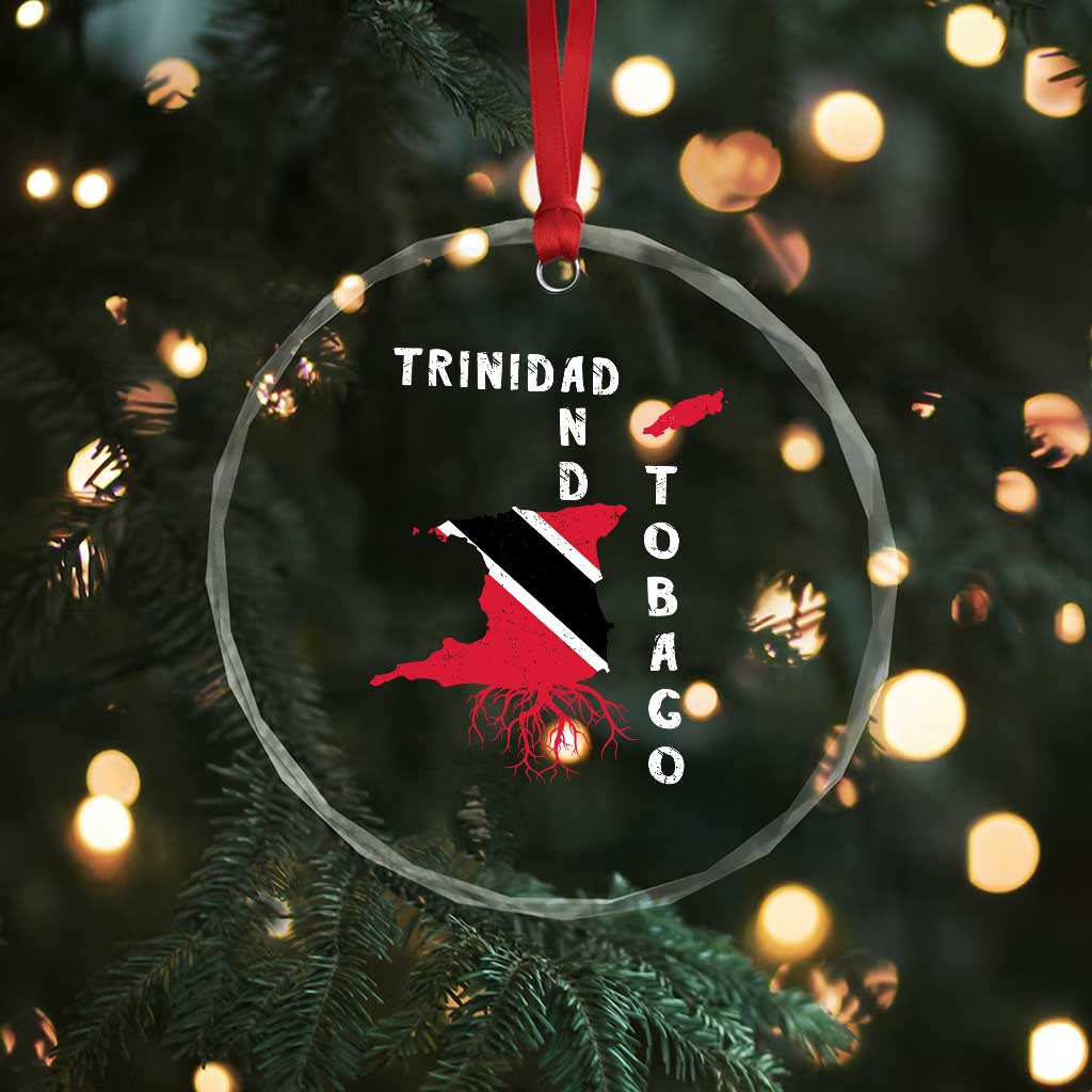 Trinidad and Tobago Flag Crystal Glass Ornament Trini Trinidadian Proud TS10 Print Your Wear