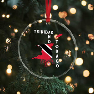 Trinidad and Tobago Flag Crystal Glass Ornament Trini Trinidadian Proud TS10 Print Your Wear