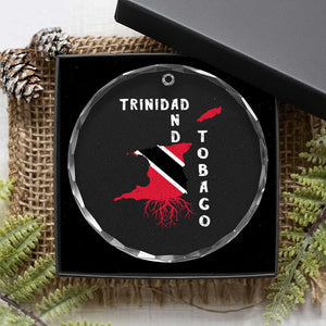 Trinidad and Tobago Flag Crystal Glass Ornament Trini Trinidadian Proud TS10 Print Your Wear
