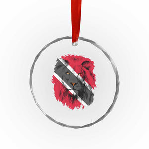 Trinidad and Tobago Flag Lion Crystal Glass Ornament Caribbean Souvenir TS10 Print Your Wear