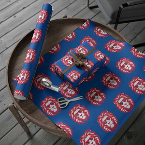 Trinidad and Tobago Lion Wrapping Paper Roll Vintage Caribbean Pride TS10 Blue Print Your Wear