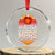 Trump 2025 Crystal Glass Ornament America Is Going To Mars Funny USA Patriotic Party - Print Your Wear