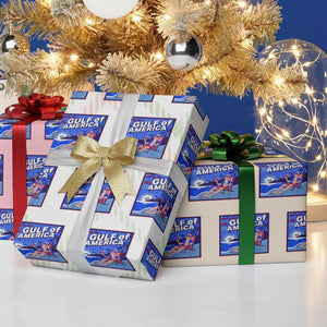 Trump America's Gulf Wrapping Paper Roll Greeting from the Patriot Uncle Sam TS02 Print Your Wear