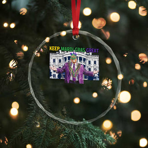 Trump Mardi Gras Crystal Glass Ornament Carnival New Orleans Trip Parade Outfit TS10 Print Your Wear