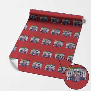 Trump Mardi Gras Wrapping Paper Roll Carnival New Orleans Trip Parade Outfit TS10 Red Print Your Wear
