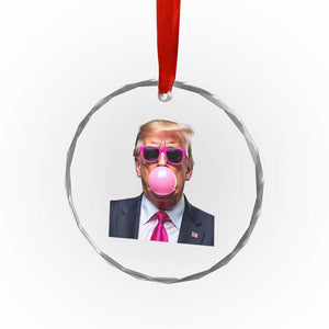 Trump Pink Bubblegum Crystal Glass Ornament Blowing Bubble Gum - Print Your Wear