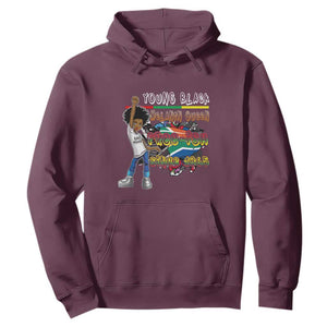 Free Ish Juneteenth Hoodie Freedom Day Since 1865 TS01 Maroon Printyourwear