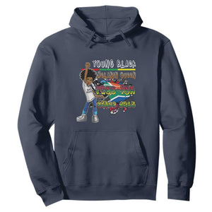 Free Ish Juneteenth Hoodie Freedom Day Since 1865 TS01 Navy Printyourwear