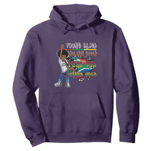 Free Ish Juneteenth Hoodie Freedom Day Since 1865 TS01 Purple Printyourwear