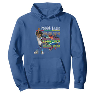 Free Ish Juneteenth Hoodie Freedom Day Since 1865 TS01 Royal Blue Printyourwear
