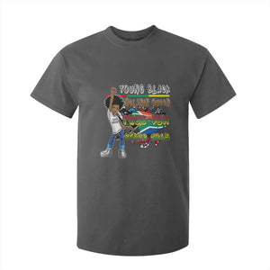 Free Ish Juneteenth T Shirt For Kid Freedom Day Since 1865 TS01 Dark Heather Print Your Wear