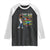 Free Ish Juneteenth Raglan Shirt Freedom Day Since 1865 TS01 Black White Print Your Wear