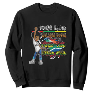 Free Ish Juneteenth Sweatshirt Freedom Day Since 1865 TS01 Black Printyourwear