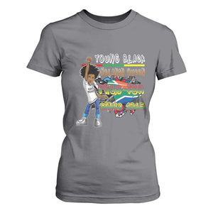 Free Ish Juneteenth T Shirt For Women Freedom Day Since 1865 TS01 Charcoal Print Your Wear