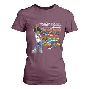 Free Ish Juneteenth T Shirt For Women Freedom Day Since 1865 TS01 Maroon Print Your Wear