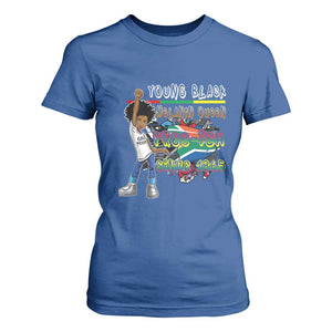 Free Ish Juneteenth T Shirt For Women Freedom Day Since 1865 TS01 Royal Blue Print Your Wear