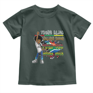 Free Ish Juneteenth Toddler T Shirt Freedom Day Since 1865 TS01 Dark Forest Green Print Your Wear