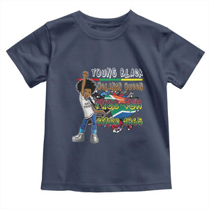 Free Ish Juneteenth Toddler T Shirt Freedom Day Since 1865 TS01 Navy Print Your Wear