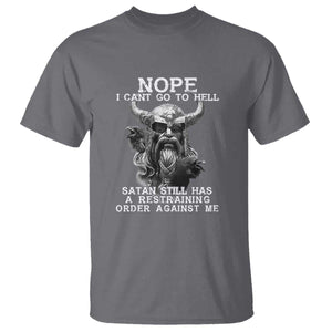 Odin T Shirt Norse Mythology with Huginn & Muninn - Viking God Design TS01 Charcoal Print Your Wear