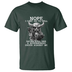 Odin T Shirt Norse Mythology with Huginn & Muninn - Viking God Design TS01 Dark Forest Green Print Your Wear