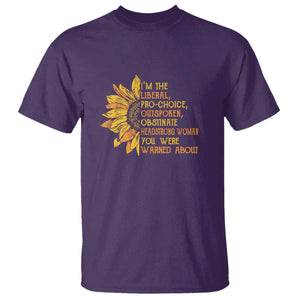 I'm the Liberal T Shirt Feminist Gift - Classic Fit for Activists TS01 Purple Print Your Wear