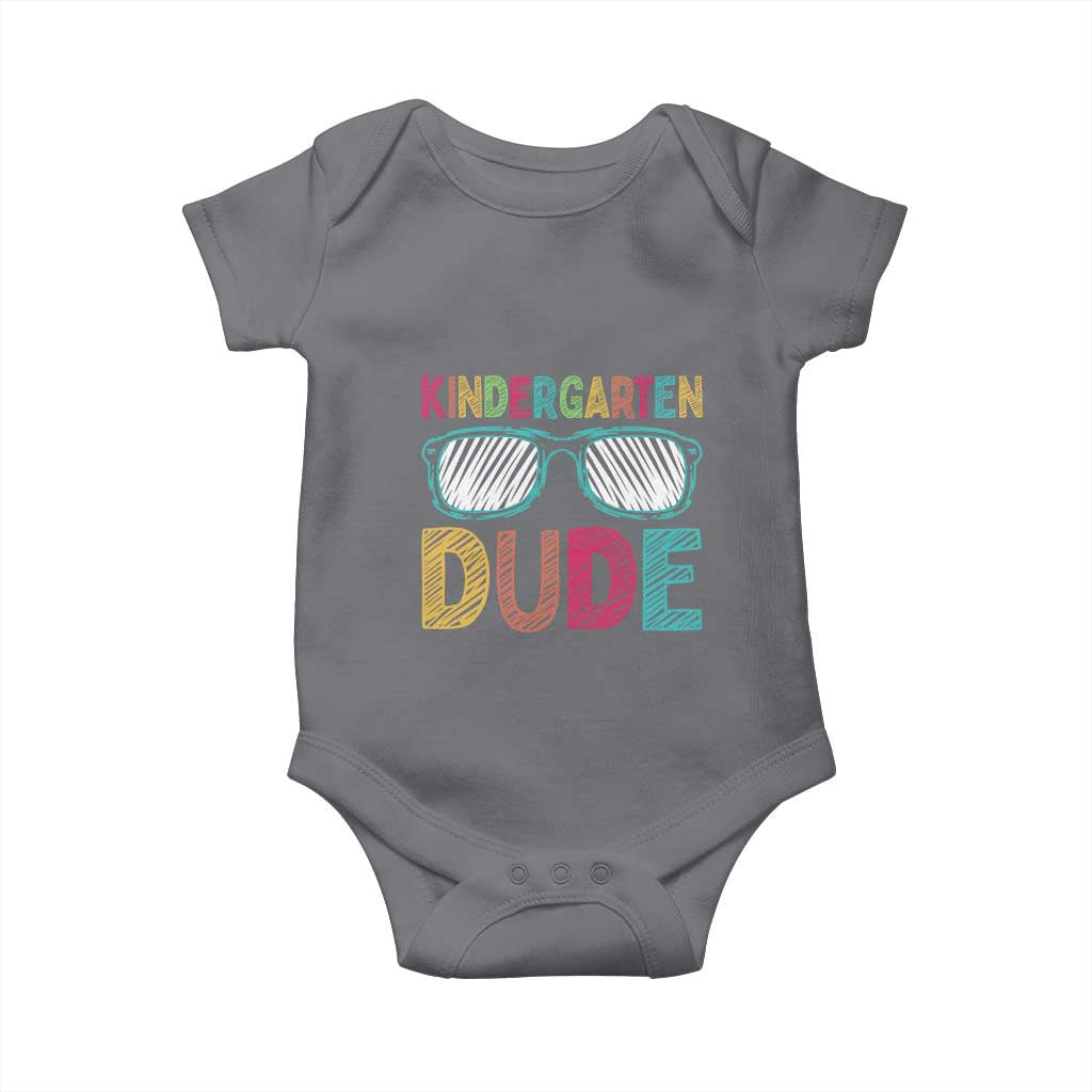 Kindergarten Dude Baby Onesie Funny First Day Back to School Student