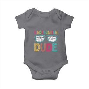 Kindergarten Dude Baby Onesie Funny First Day Back to School Student