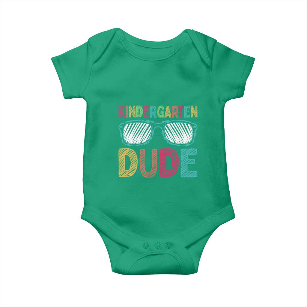 Kindergarten Dude Baby Onesie Funny First Day Back to School Student
