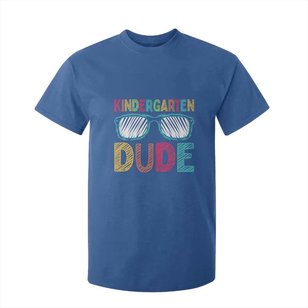Kindergarten Dude T Shirt For Kid Funny First Day Back to School Student