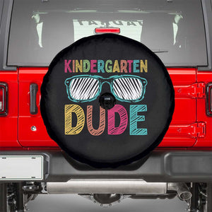 Kindergarten Dude Spare Tire Cover Funny First Day Back to School Student