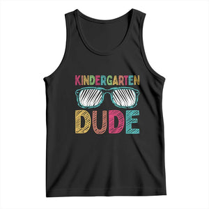 Kindergarten Dude Tank Top Funny First Day Back to School Student