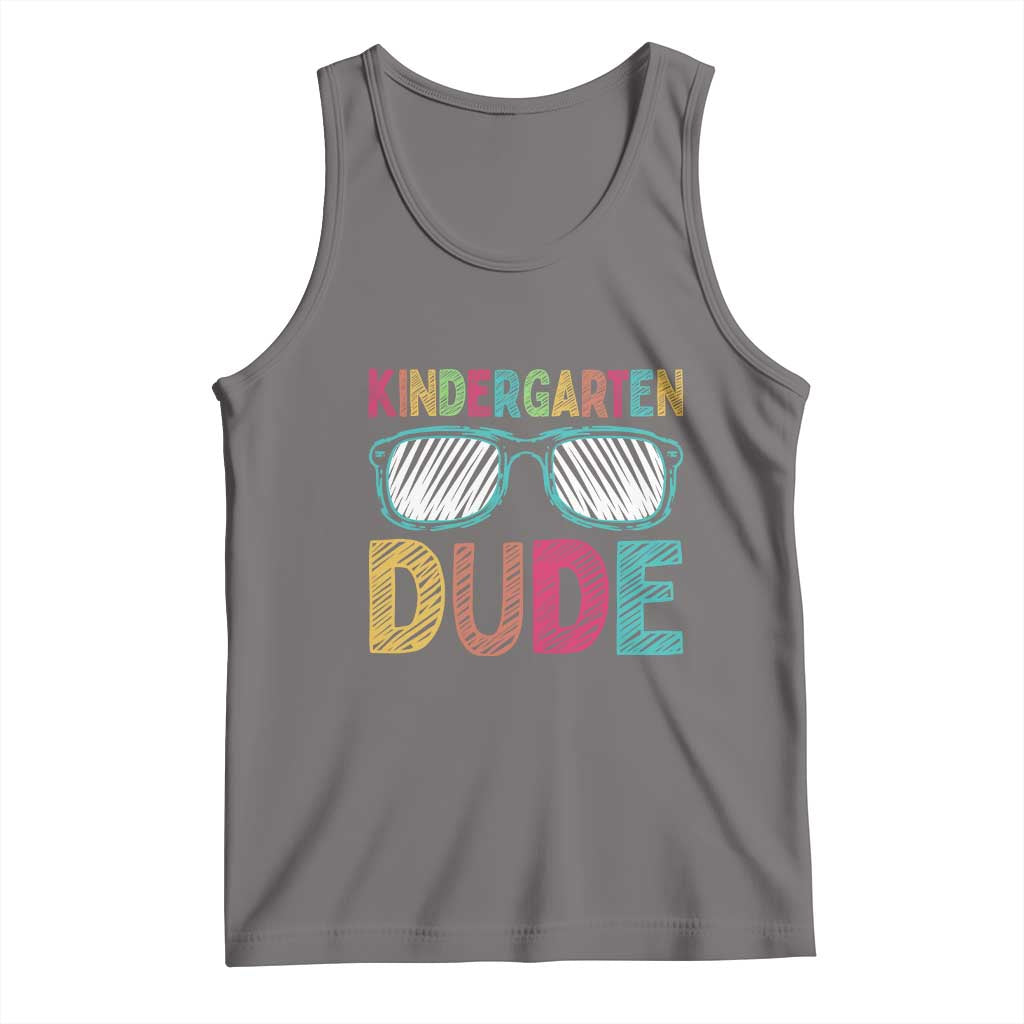 Kindergarten Dude Tank Top Funny First Day Back to School Student