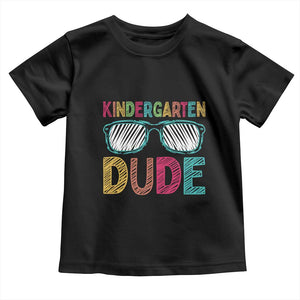 Kindergarten Dude Toddler T Shirt Funny First Day Back to School Student
