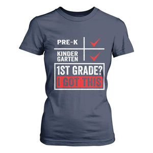 Boys and Girls First Day of First Grade T Shirt For Women Back to School