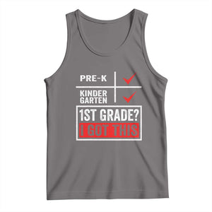 Boys and Girls First Day of First Grade Tank Top Back to School
