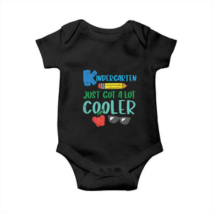 Kindergarten Just Got Cooler Baby Onesie Funny 1st Day Back to School Kids Gift