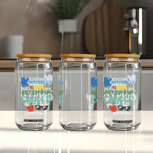Kindergarten Just Got Cooler Glass Can Funny 1st Day Back to School Kids Gift