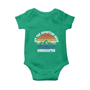 Kindergarten First Day of School Baby Onesie Let the Adventure Begin Cute Back to School Gift
