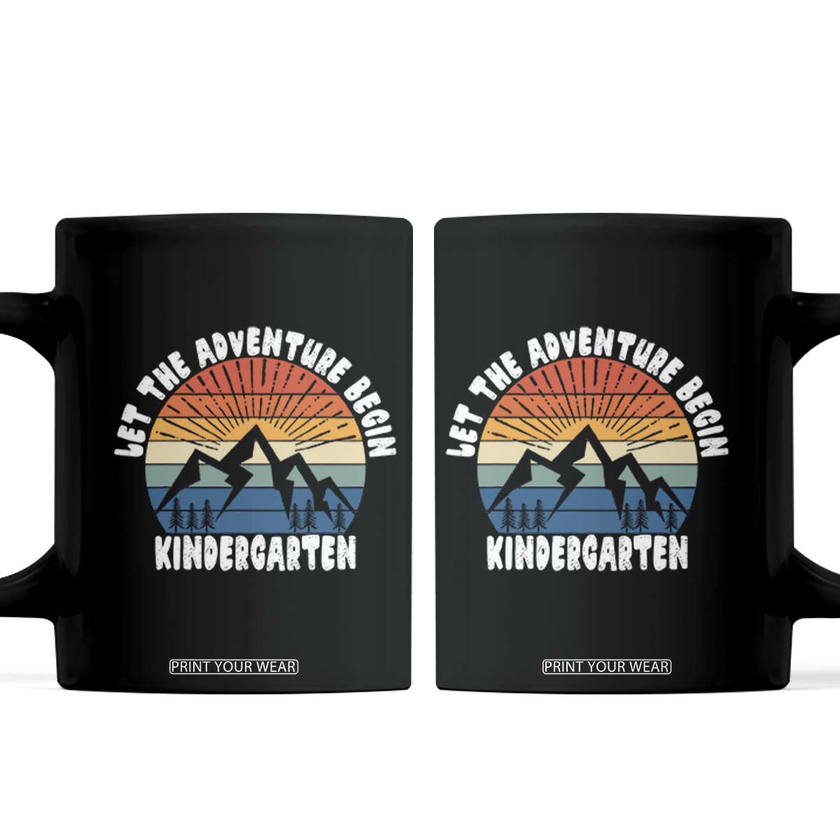 Kindergarten First Day of School Coffee Mug Let the Adventure Begin Cute Back to School Gift