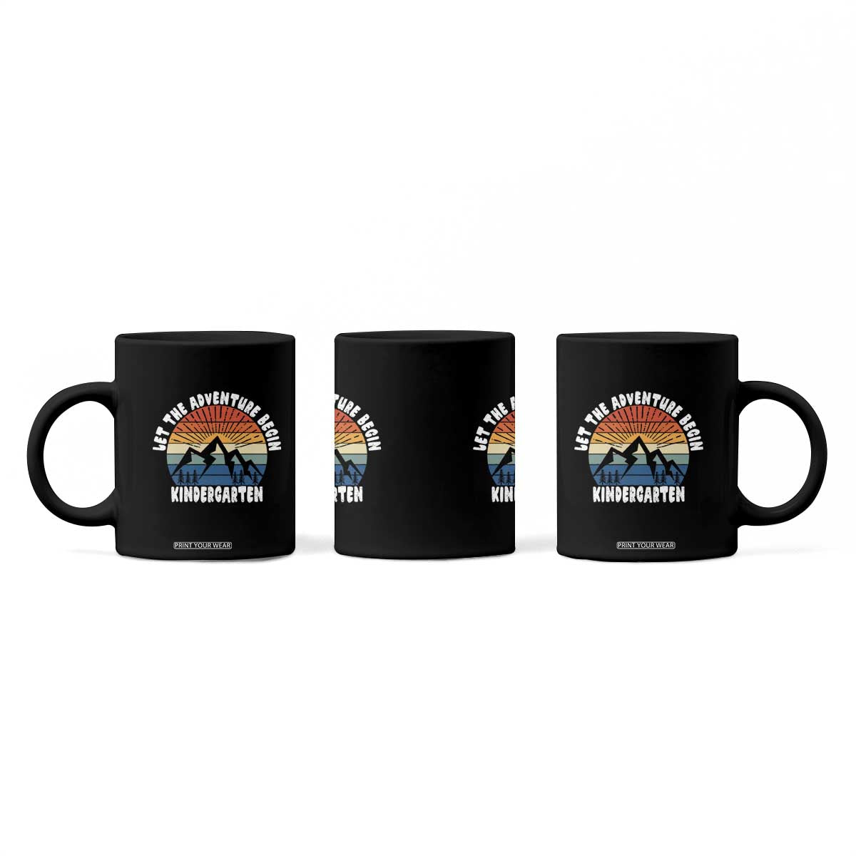 Kindergarten First Day of School Coffee Mug Let the Adventure Begin Cute Back to School Gift