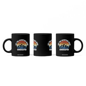 Kindergarten First Day of School Coffee Mug Let the Adventure Begin Cute Back to School Gift