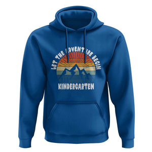 Kindergarten 1st Day of School Hoodie Let the Adventure Begin TS01 Royal Blue Print Your Wear