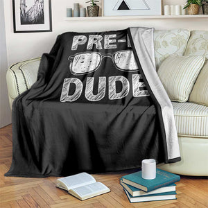 Pre-K Dude Cool First Day of Preschool Throw Blanket Back to School Boys Gift