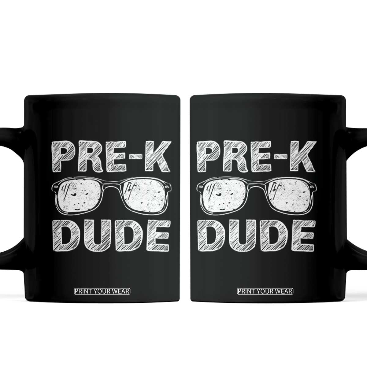 Pre-K Dude Cool First Day of Preschool Coffee Mug Back to School Boys Gift