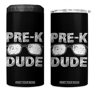 Pre-K Dude Cool First Day of Preschool 4 in 1 Can Cooler Tumbler Back to School Boys Gift